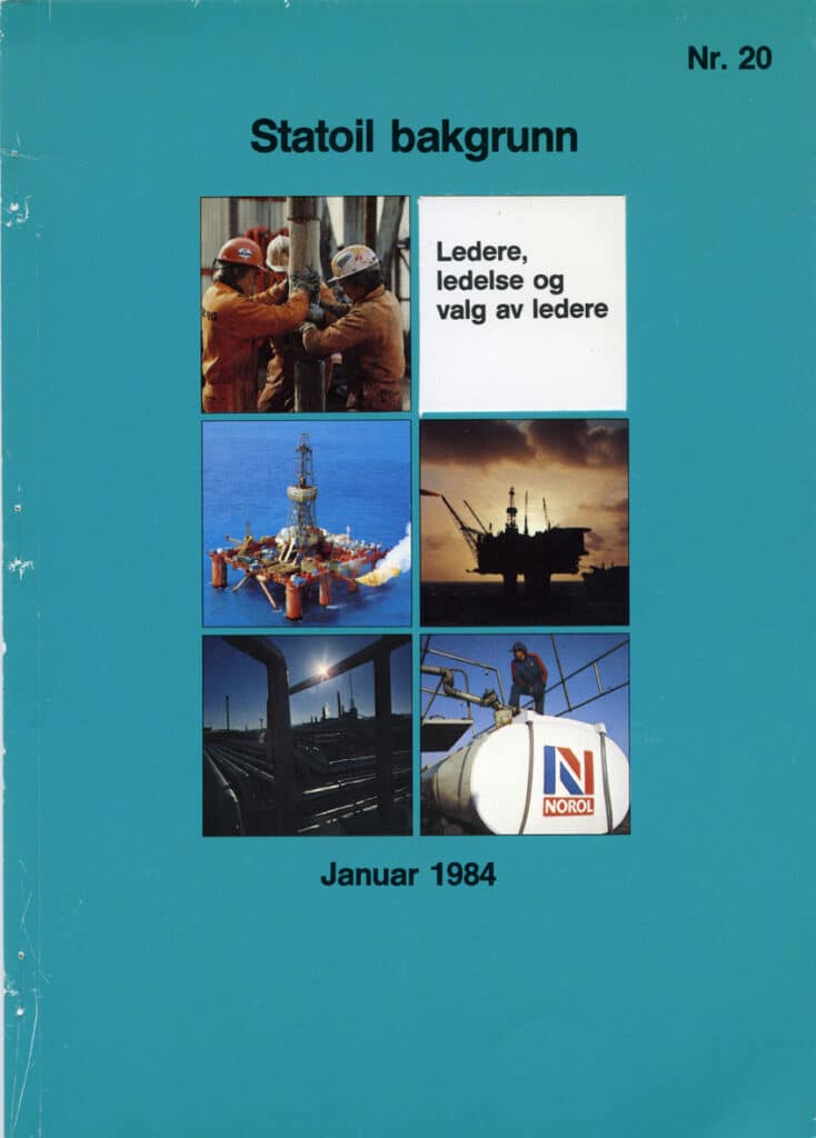 Kilde: Statsarkivet i Stavanger, PA 1339 - Statoil ASA, serie Xbf – Poseidon, Statoil Bakgrunn, arkivstykke 1.