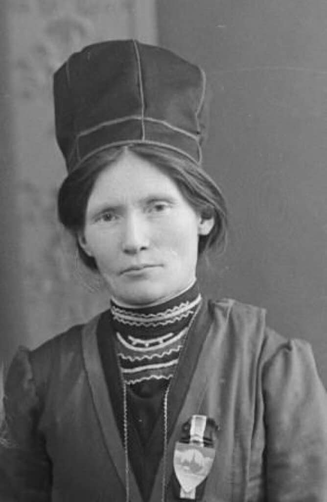 Bilde av Elsa Laula Renberg
Foto: Hilfling-Rasmussen. NTNU, UB