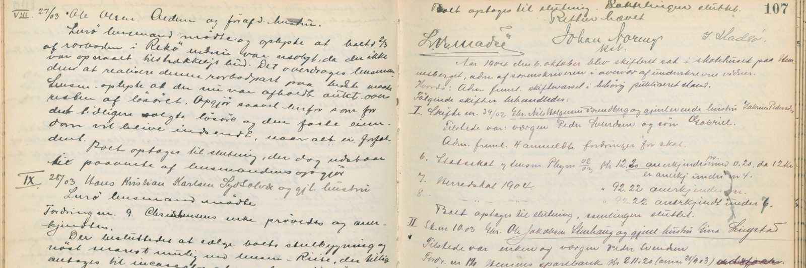 Skiftebehandlingsprotokoll fra Brønnøy sorenskriveri 1901-09, oppbevares i Statsarkivet i Trondheim.