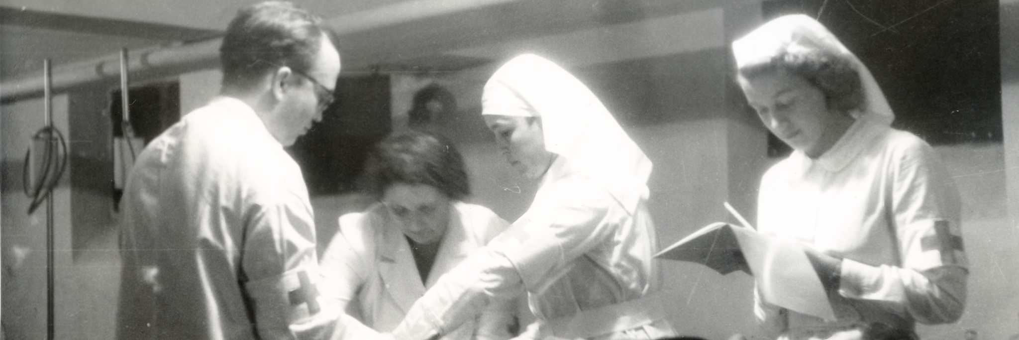 Fra blendings- og mannskapsøvelsene i Kristiansand Luftvernkrets 14.-15. oktober 1939. Arkivreferanse: 1261-0005-Ha-0002