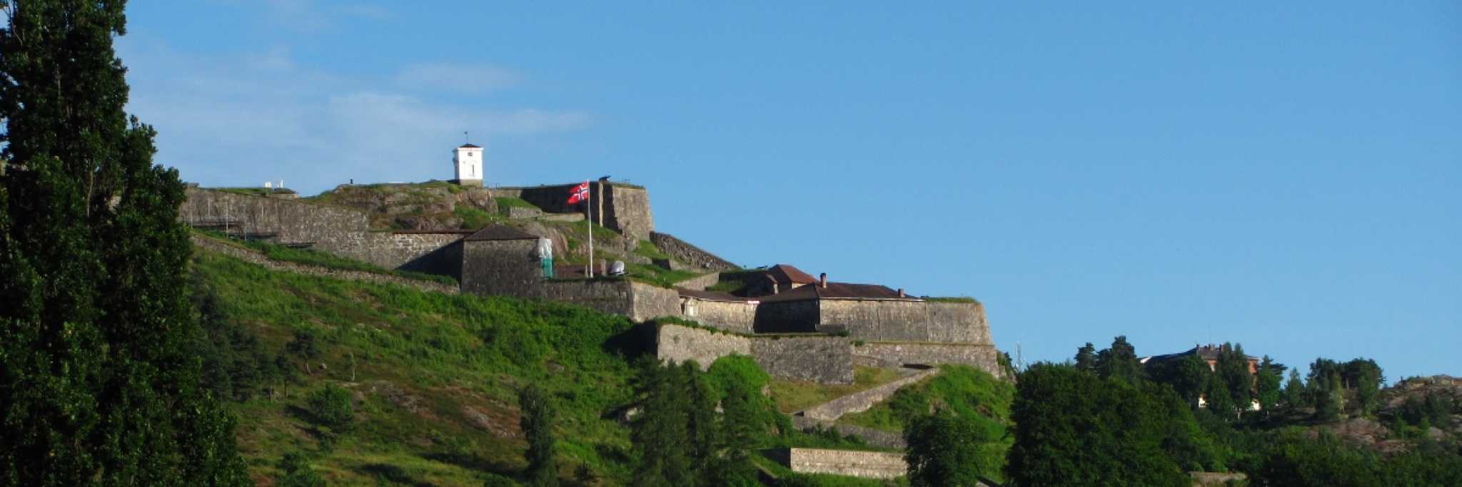 Bilde av Fredriksten festning i Halden