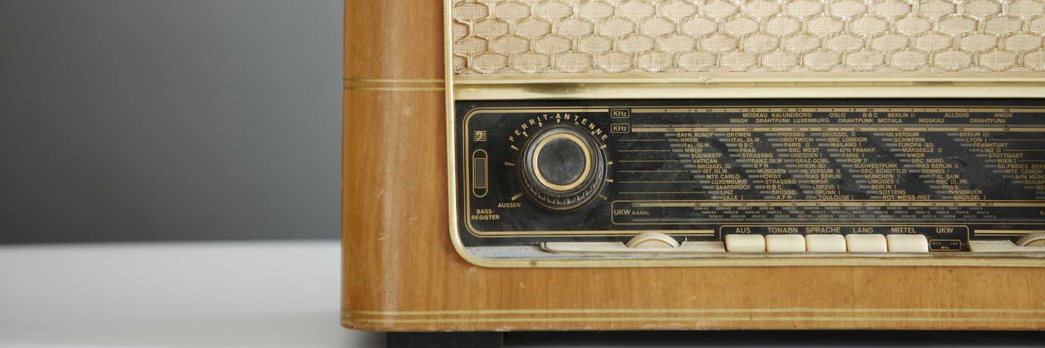 Bilde av radioapparat