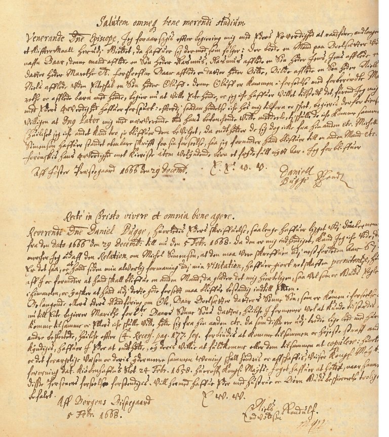 Baar Ellendson (ca. 1530-1608) på Bolset i Jølster ble stamfar for en stor og vidt forgreinet slekt. Biskop Randulfs kopibok gjør greie for to av greinene fordi to av oldebarna ønsket å "komme sammen" i ekteskap. (Biskop Randulfs kopibok side 126.)