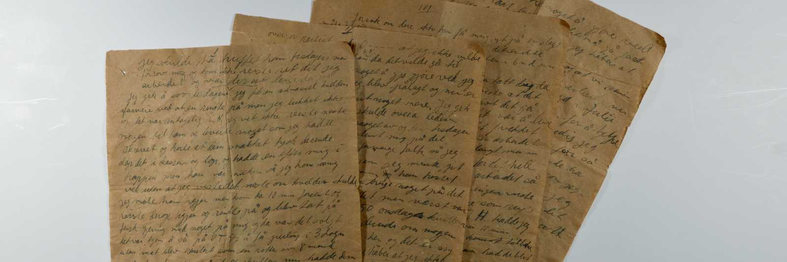 Fangebrev Victor Pedersen